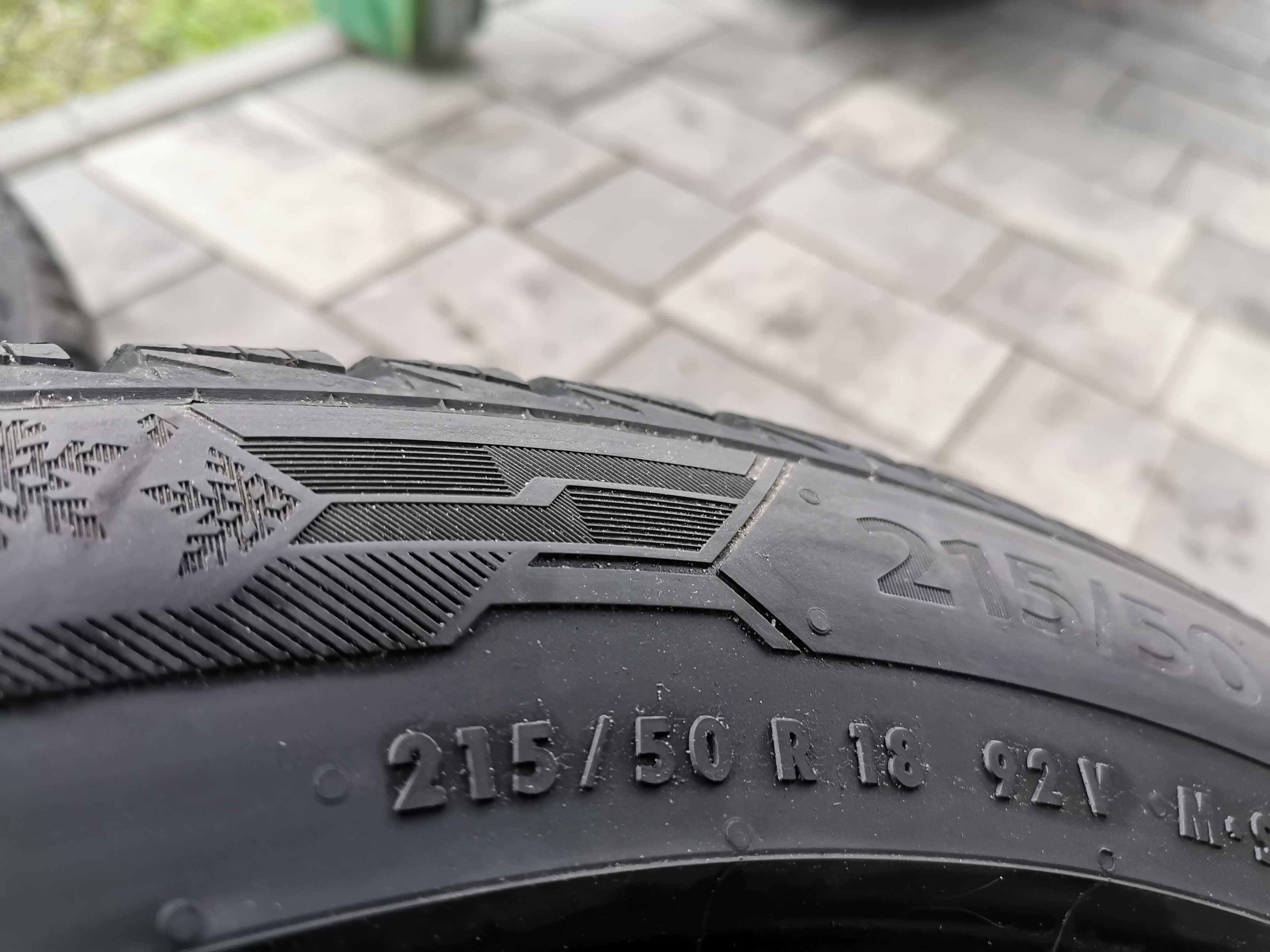 OKAZJA!! IDEALNE Barum Polaris 5 215/50r18 92V 2020r 6-6,5mm N8130