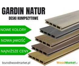 Deska tarasowa Gardin Natur 23x146 deska kompozytowa 189zł/m2