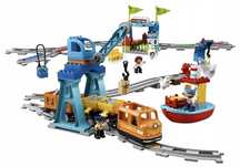 LEGO DUPLO Pociąg towarowy 10875 oryginalny komplet