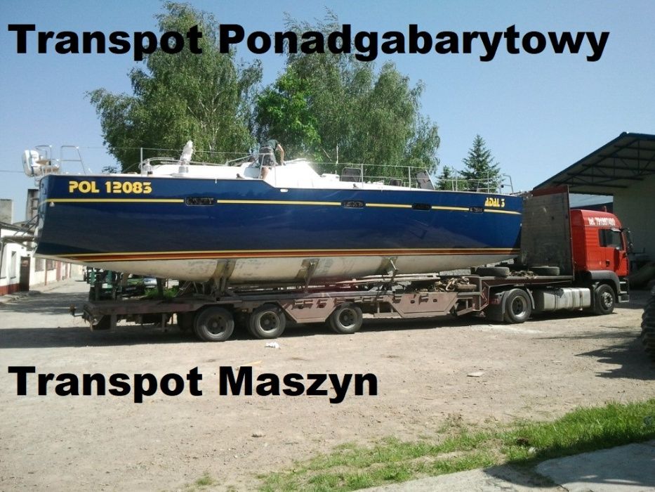 Transport Maszyn Rolniczych Budowlanych Poznań Niskopodwoziowy