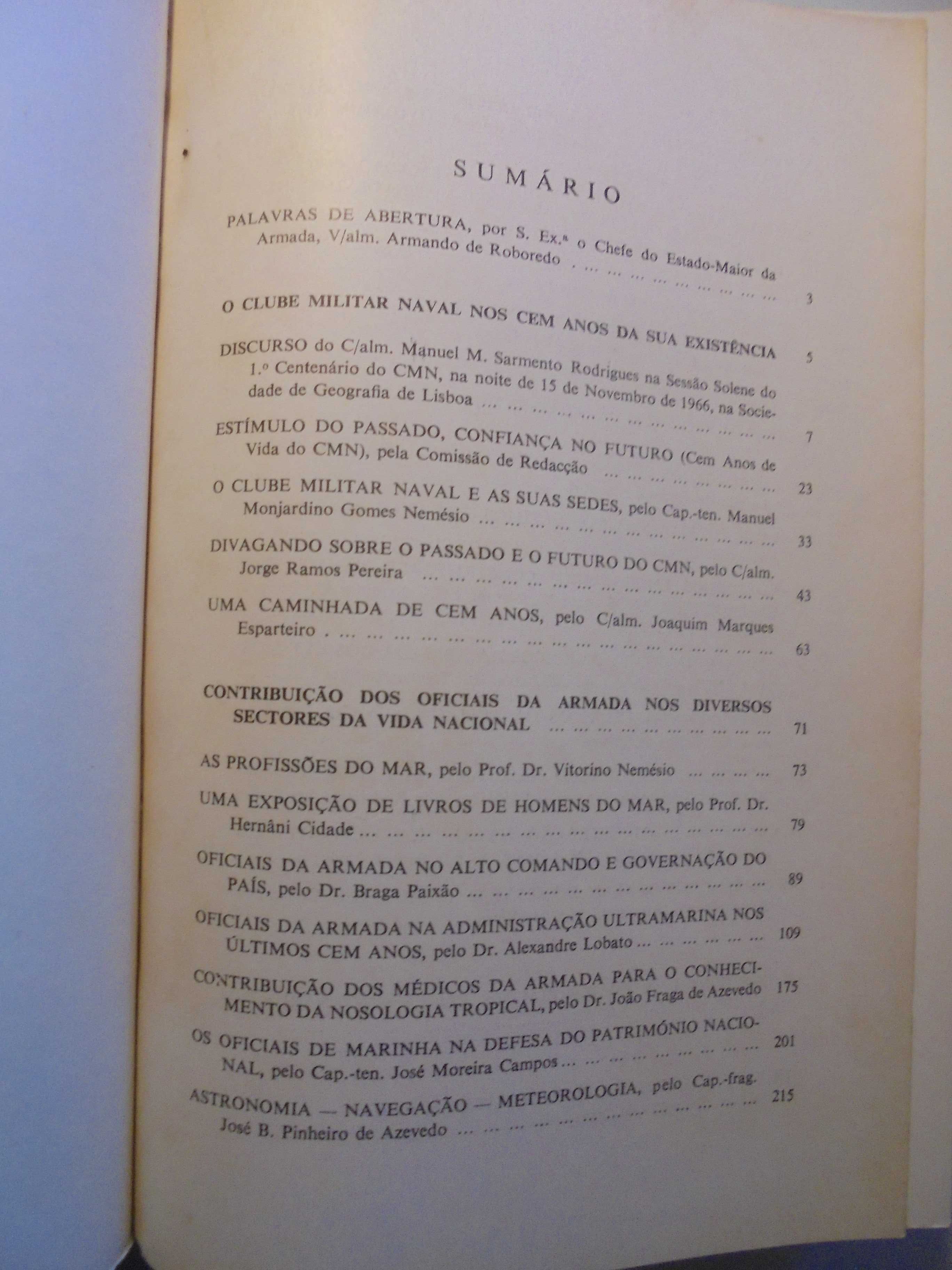 Club Militar Naval-Nº Especial Comemorativo-1866/1966