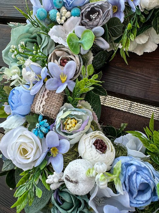 Wianek na drzwi ze światełkami 36cm. 062511