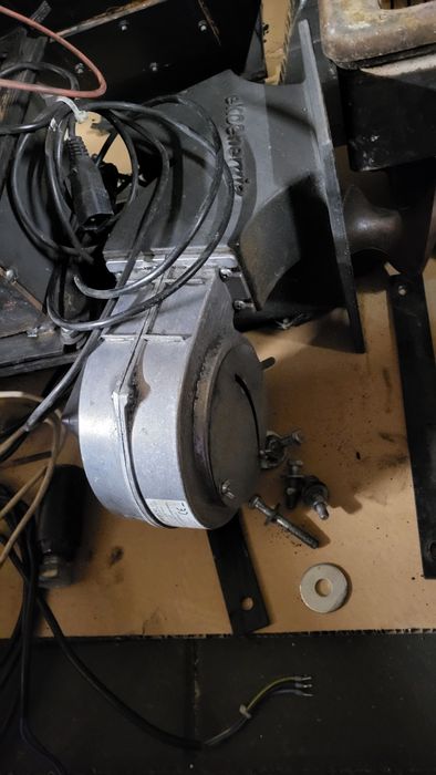 Podajnik slimakowy, slimak, motoreduktor, zasobniktor,  dmuchawa