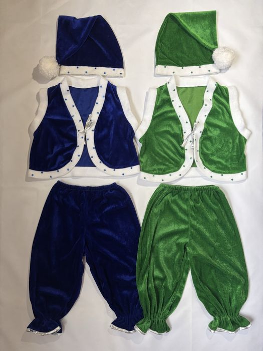 Новорічні костюми гномиків 3-6 років прокат, оренда Полтава