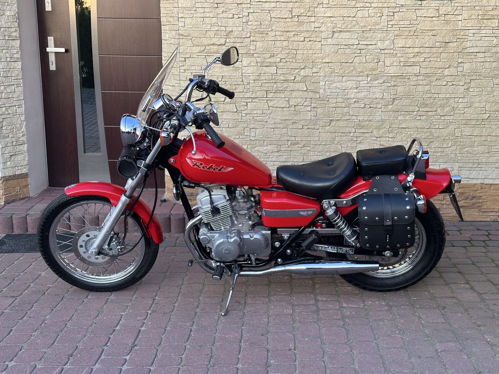 Honda CA Rebel 125, 1996r. Kat.A1,B Super Stan! RATY / TRANSPORT