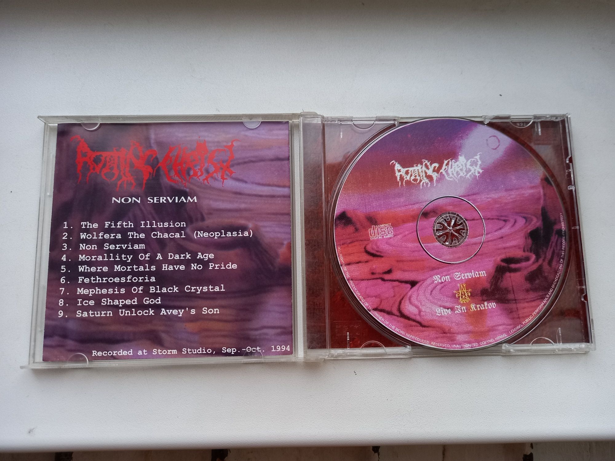 Rotting Christ - Non Serviam CD