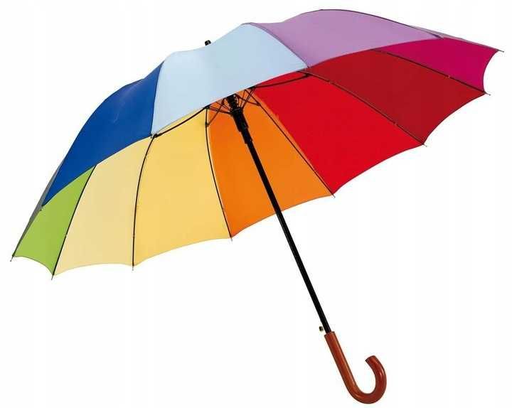 Tęczowa parasolka automatyczna nowa