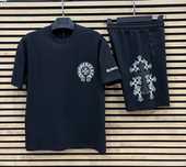 Літній костюм chrome hearts футболка шорти  розмір  S-XXL