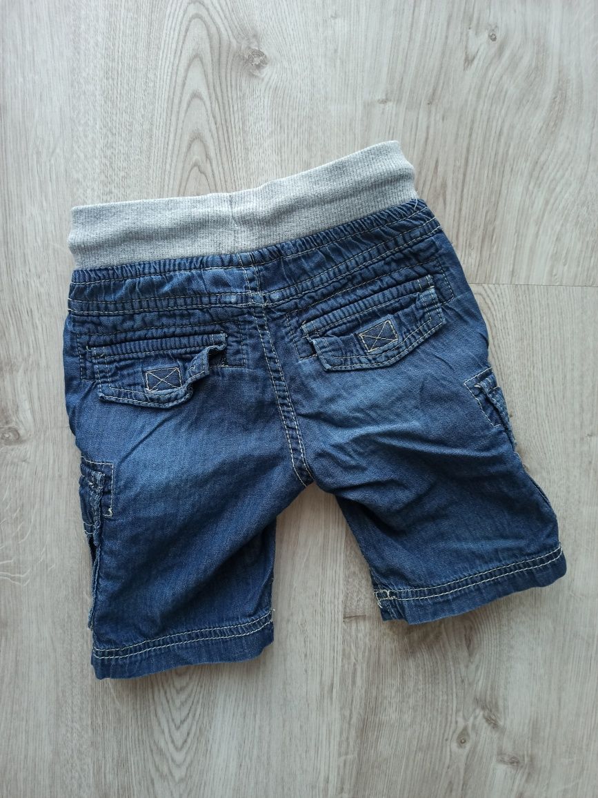 Szorty chłopięce jeans r. 92