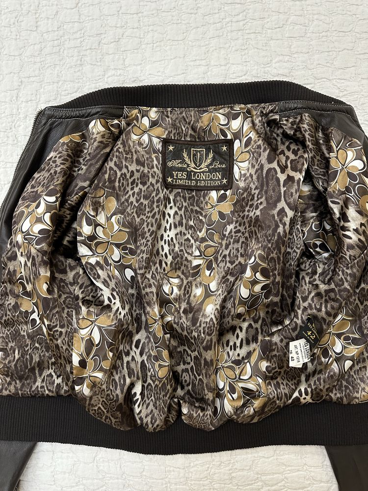 Кожаная куртка Yes London Limited Edition оригинал