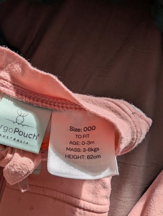 Śpiworek ergopouch 2,5 tog 0-3 miesiące