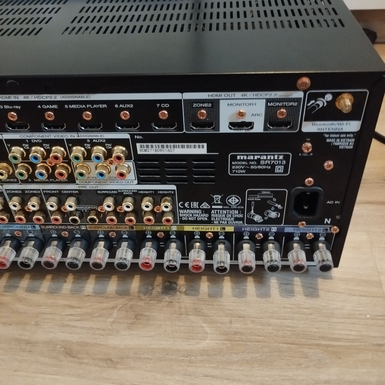 Amplituner MARANTZ SR 7013, stan idealny.