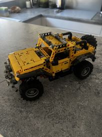 Jeep Lego brak instrukcji- zlozony