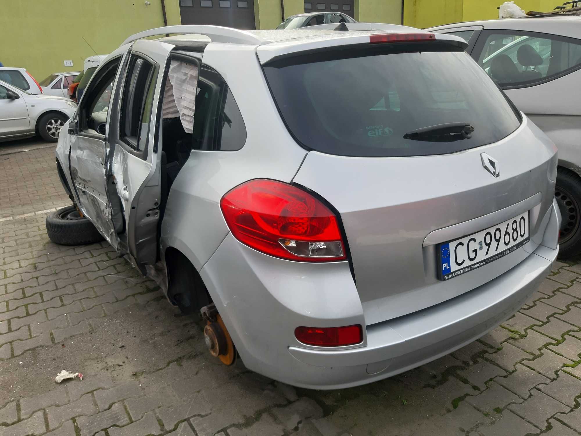 RENAULT CLIO III FL TED69 maska klapa błotnik drzwi zderzak części