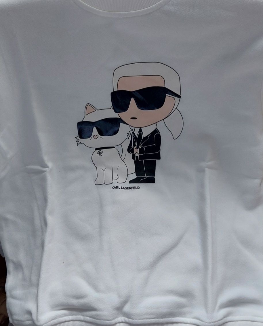 Свитшот кофта Karl Lagerfeld в размере XS, S, M, L оригинал