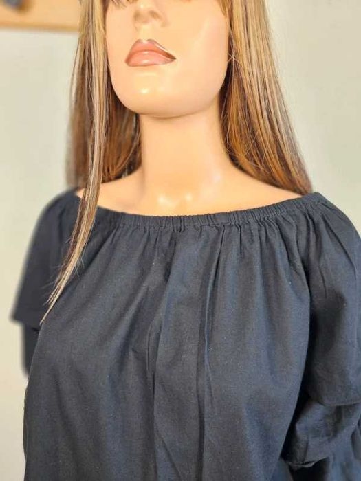 Bluzka damska czarna Sparkz bawełna casual M 38