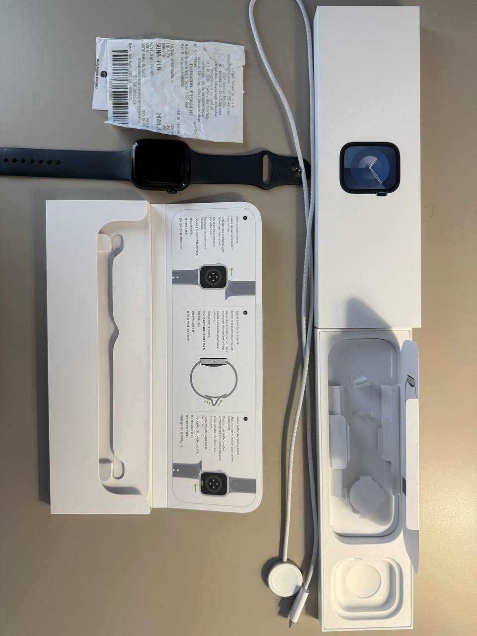 apple watch 9 cellular 45mm midnight