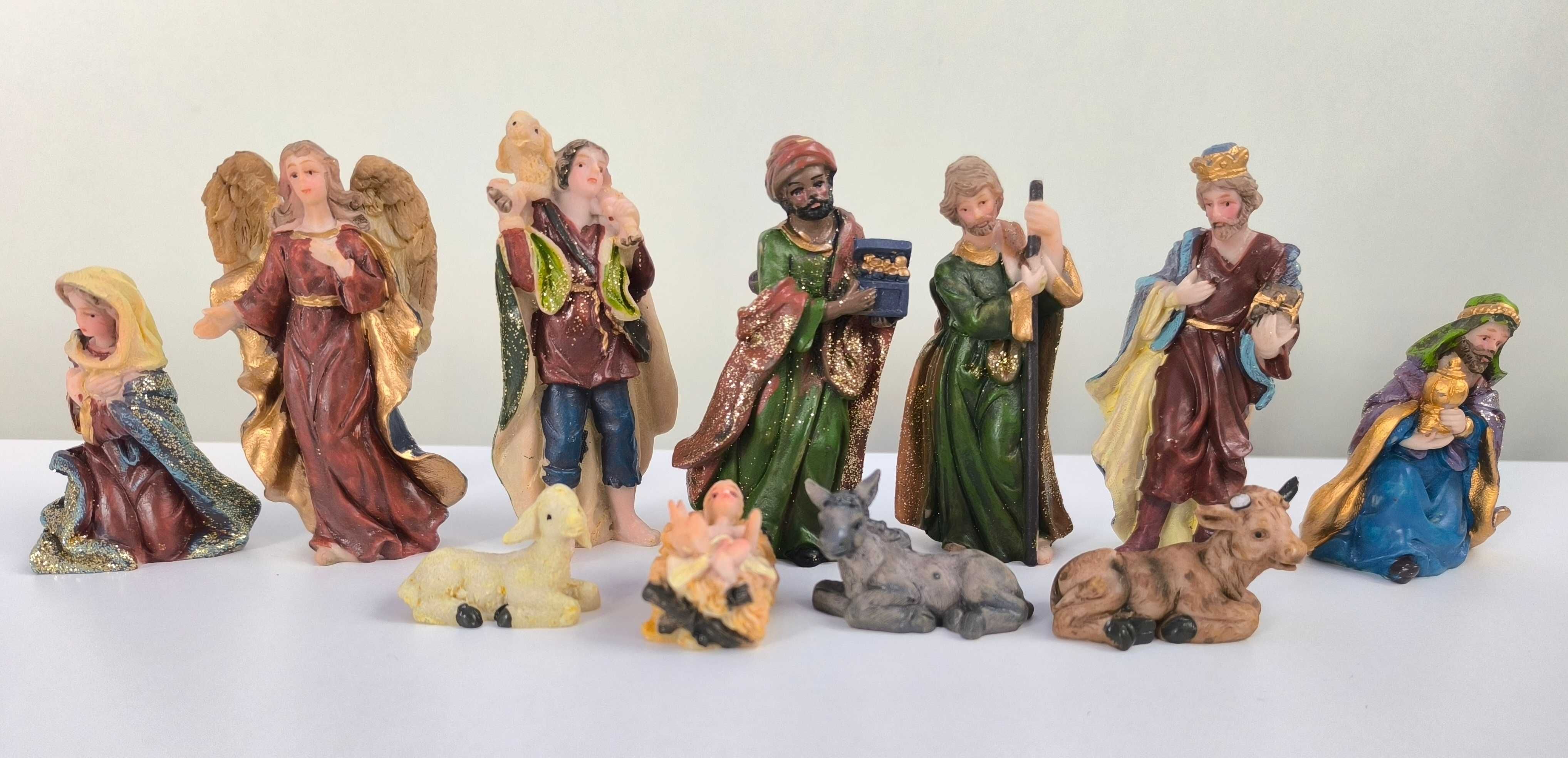 Zestaw 11 Figurek do Szopki Bożonarodzeniowej