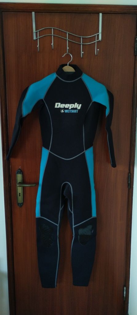 Fato de mergulho feminino tamanho L 3\2mm