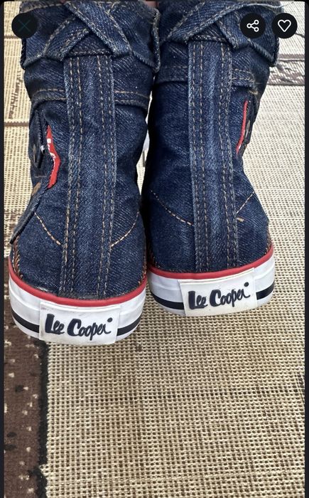 Lee Cooper кеди високі