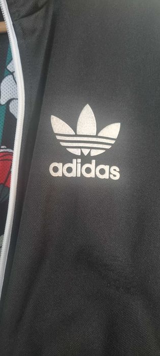 Bluza damska czarna Adidas Europa Track Top, r.M - polecam!