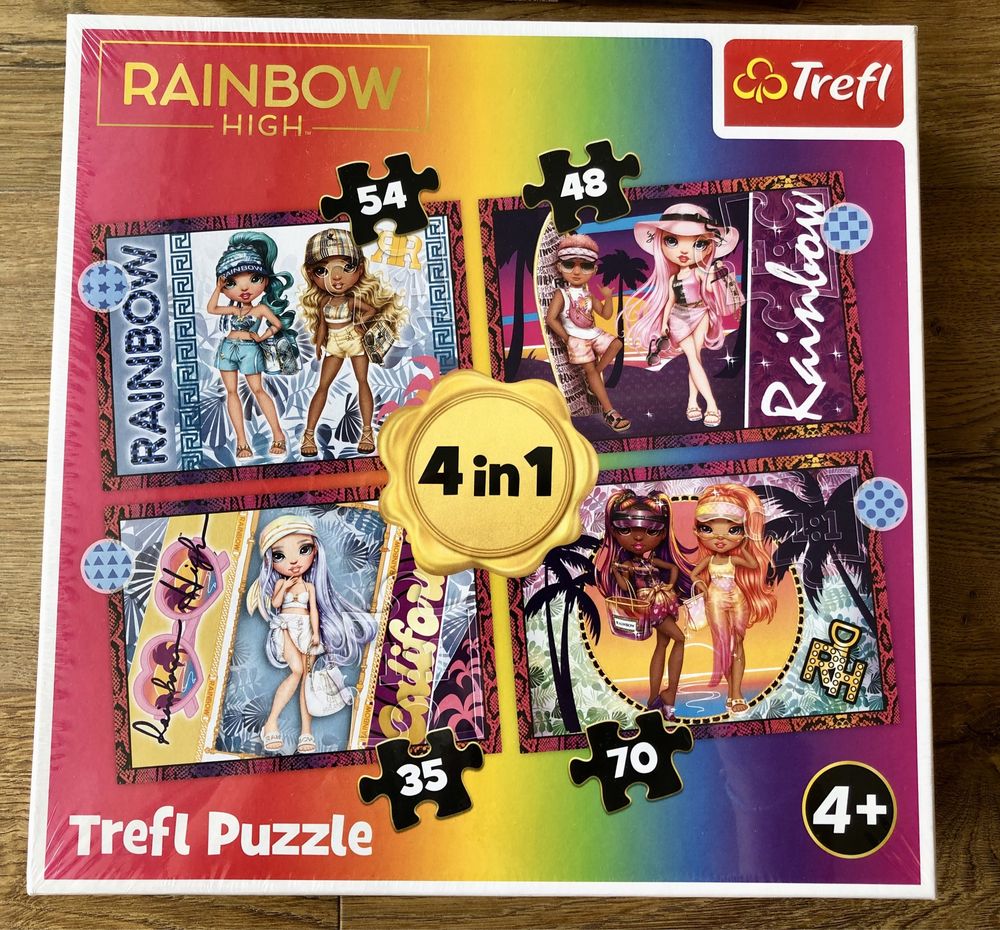 NOWY zestaw Rainbow High