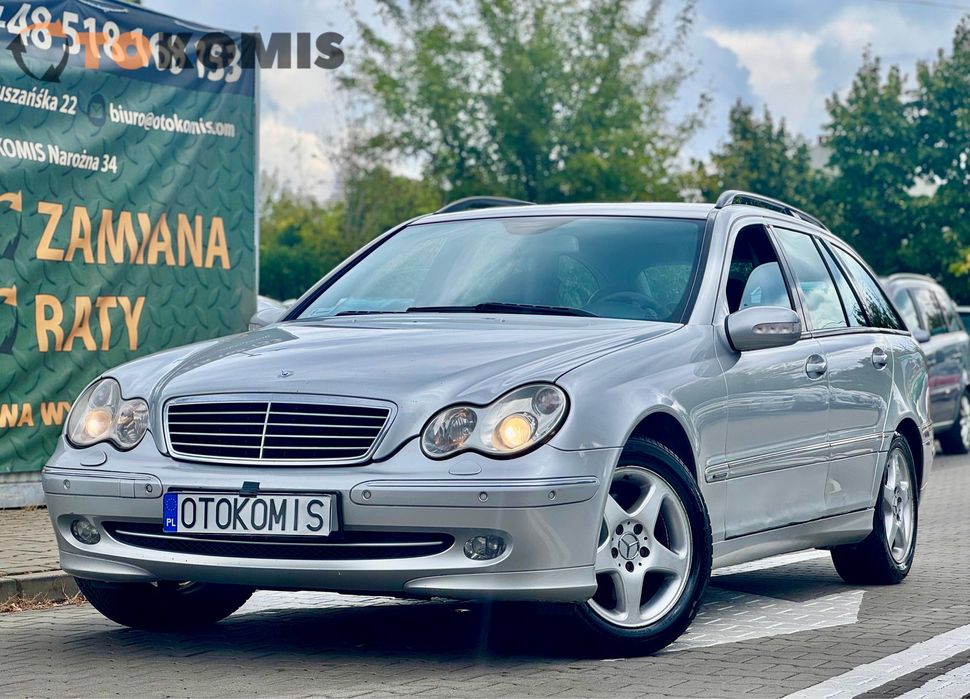 Mercedes C240 4Matic, 2004 rok automat 2.6 V6 – Otokomis! Gwarancji!