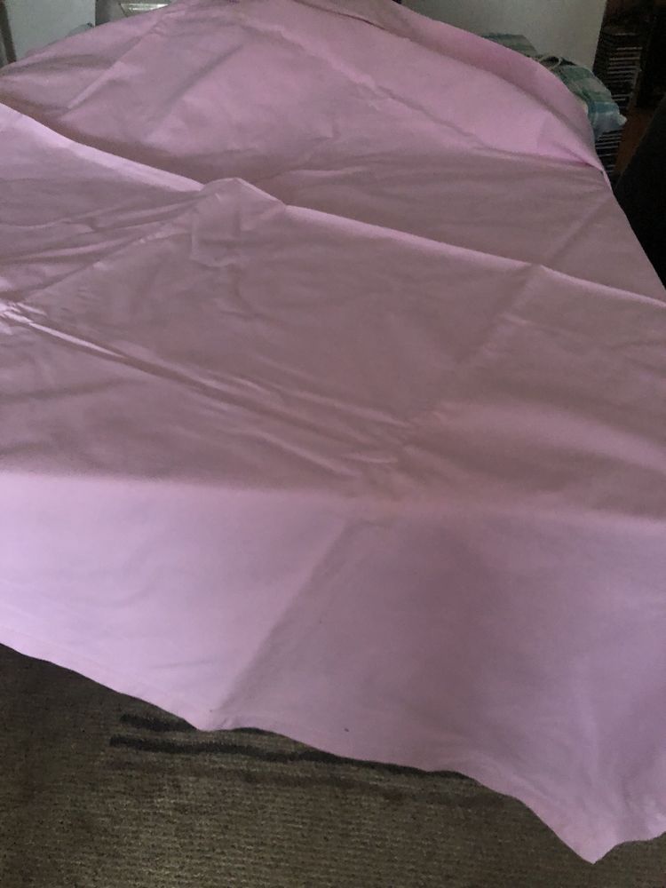 Toalha de mesa cor rosa
