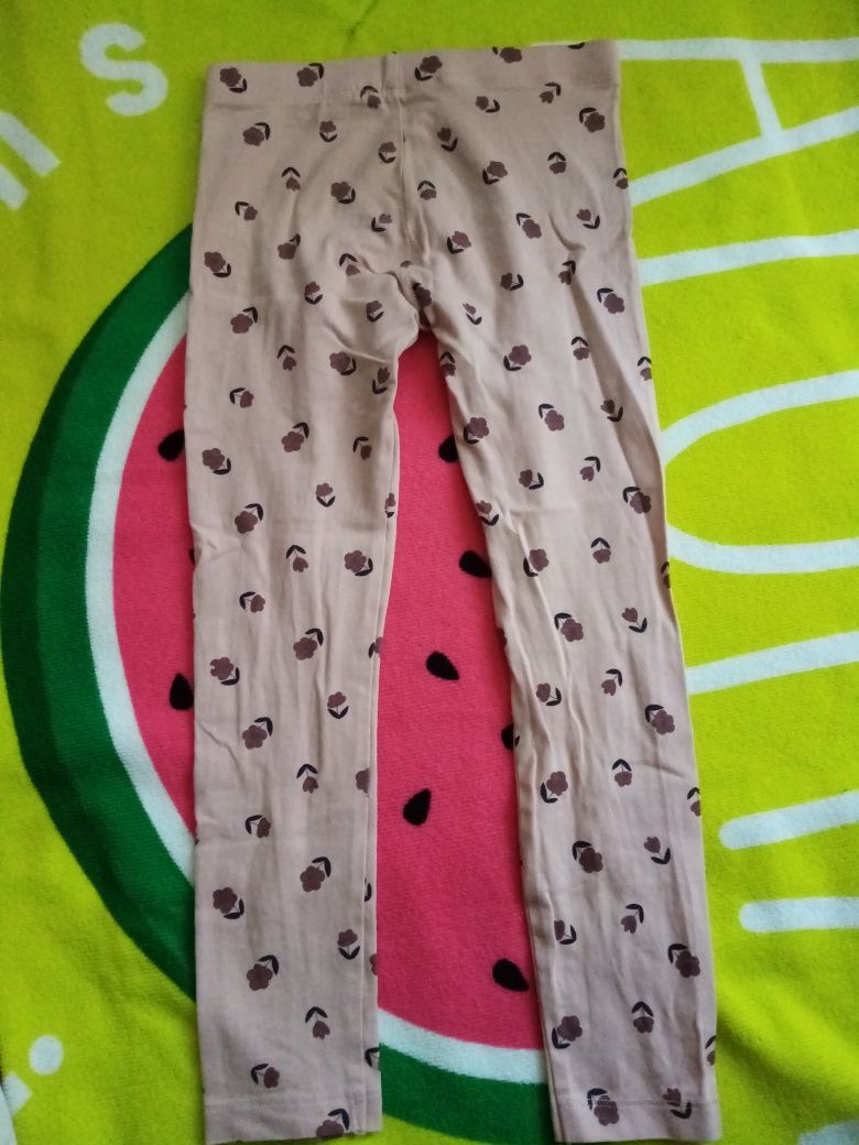 Legginsy beżowe 116