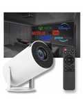 Projektor WiFi Pilot Android TV 130 cali 4K FULL HD HY300 PRO