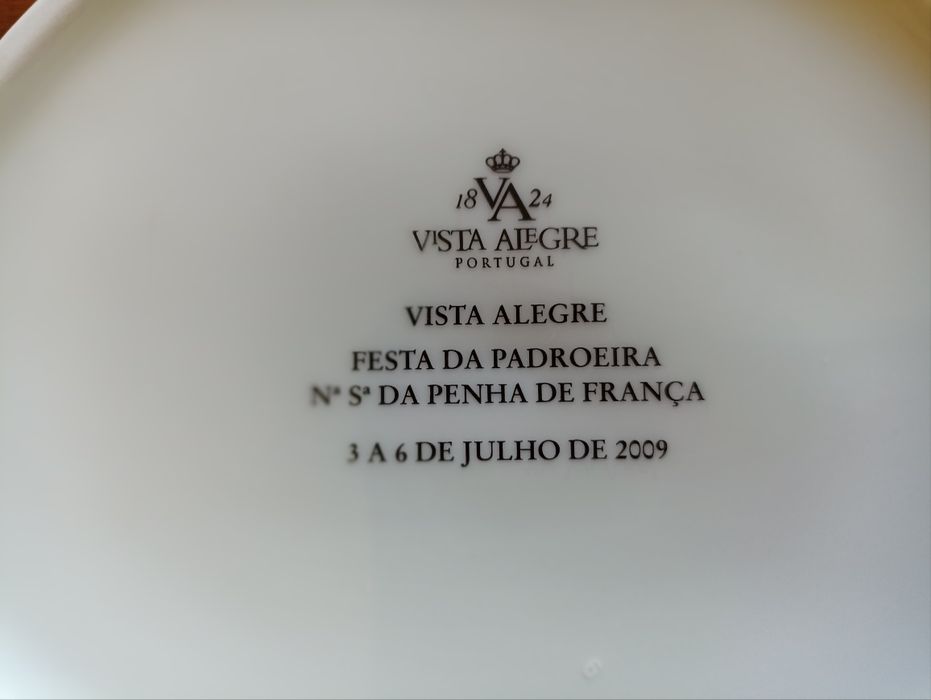 Caixa grande com tampa Vista Alegre motivo floral