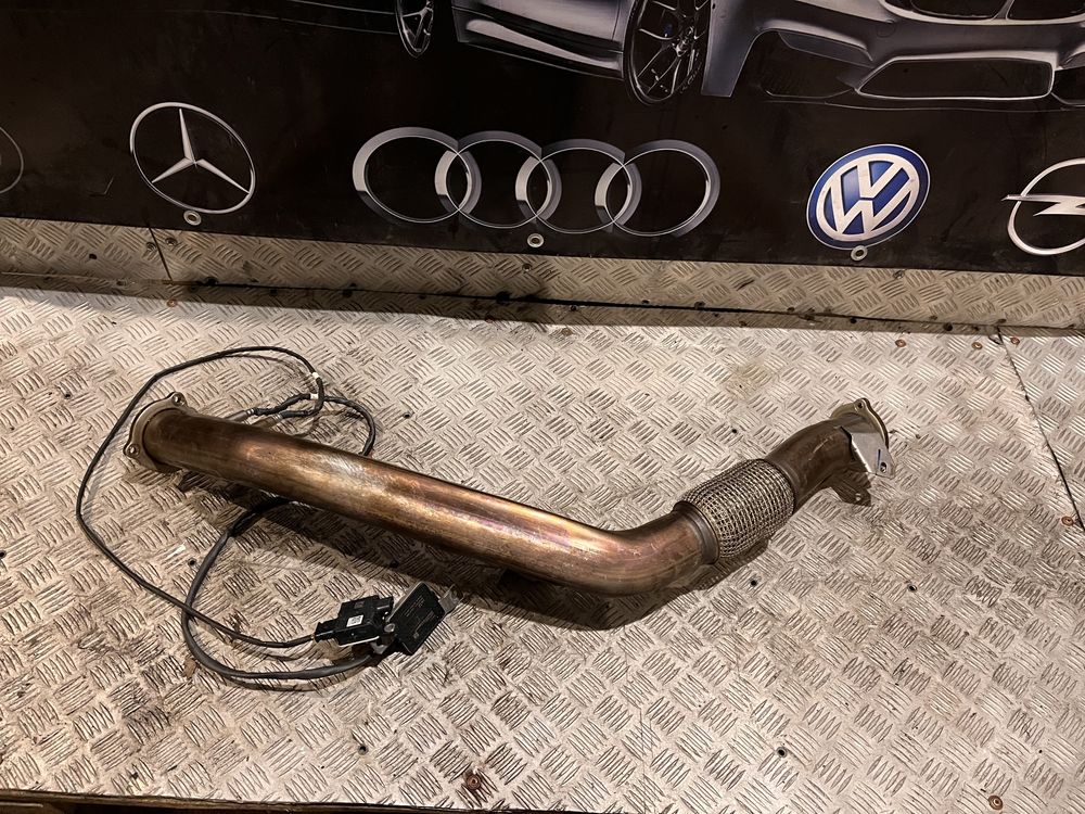 Audi q5 80a rura wydechowa katalizatora sonda nox