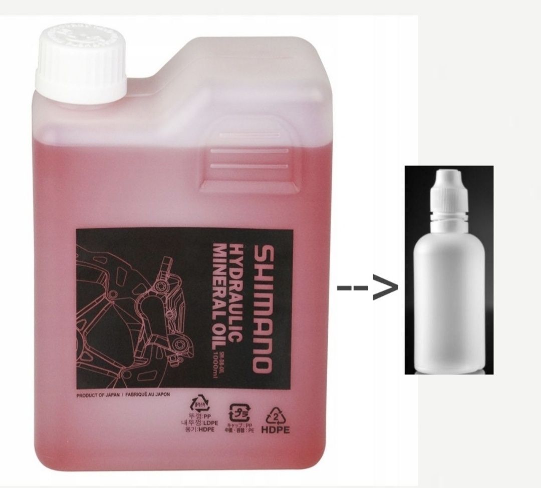 Olej orginalny shimano 60ml + klucz regulacji zacisku
