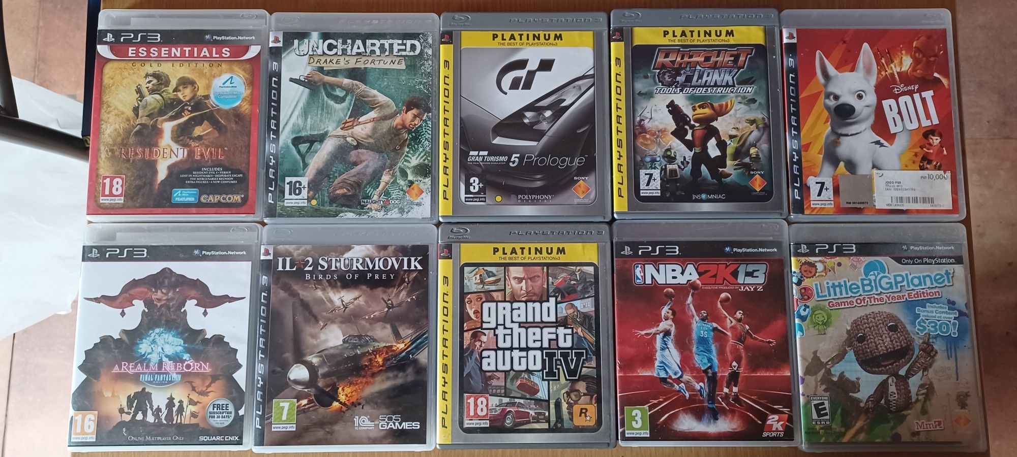 Ps3 Coleção de jogos Variados