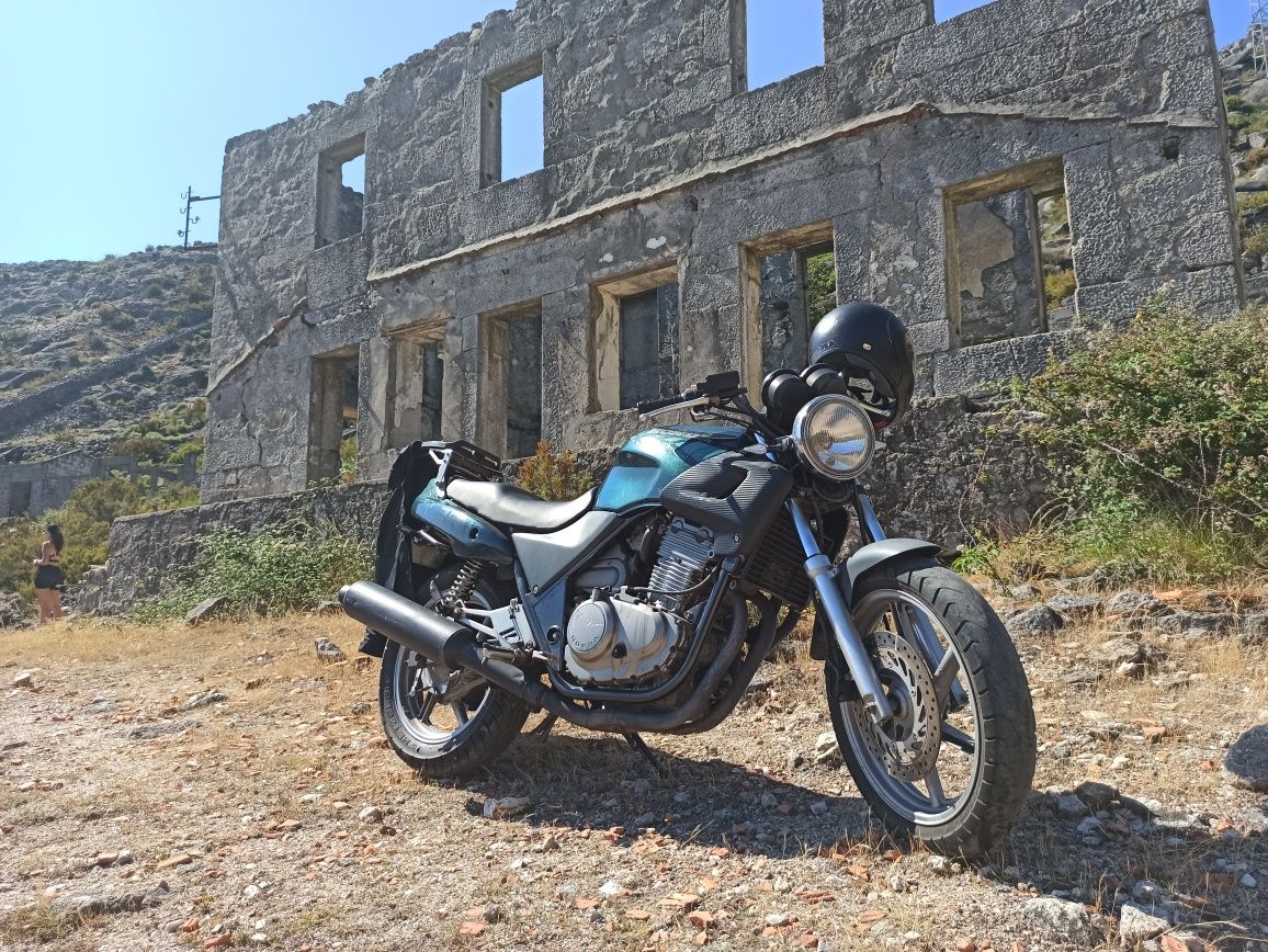 Honda CB500 + Mala + Capacete - Aceito troca