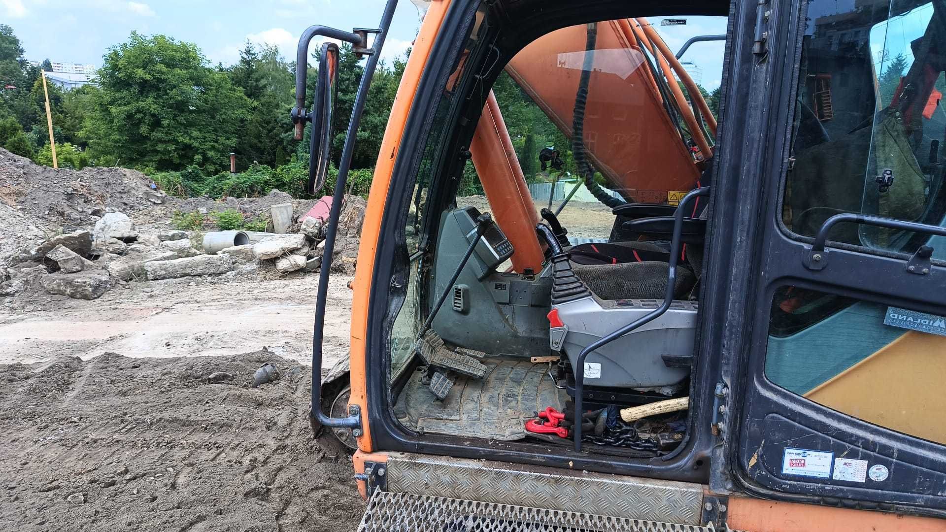 koparka gąsienicowa Doosan DX255, 2008r, netto 78 000zł