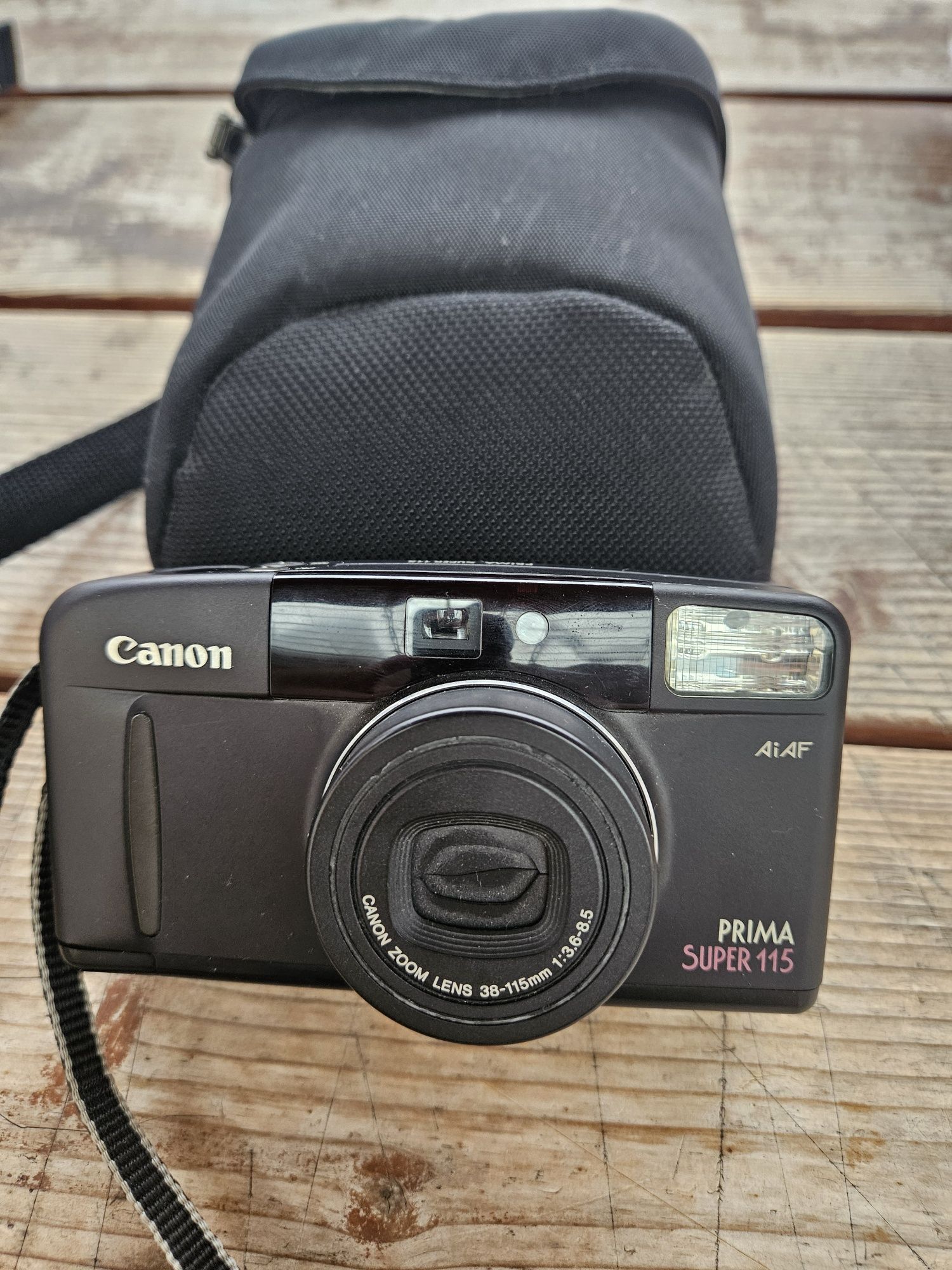 Aparat analogowy Canon prima 115