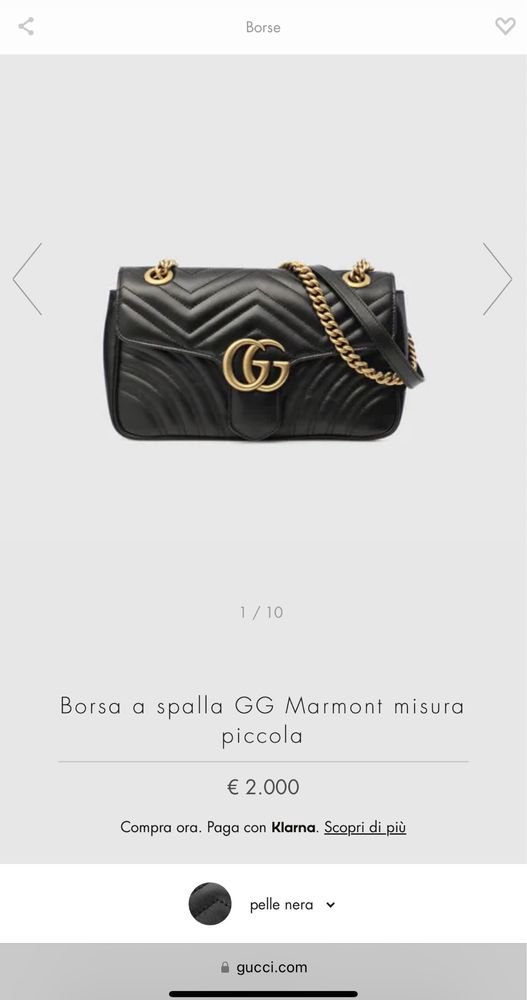 Сумка Gucci Marmont оригінал