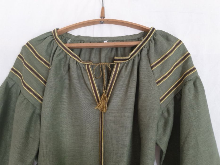 Сукня  вишиванка розмір 50 натуральний льон