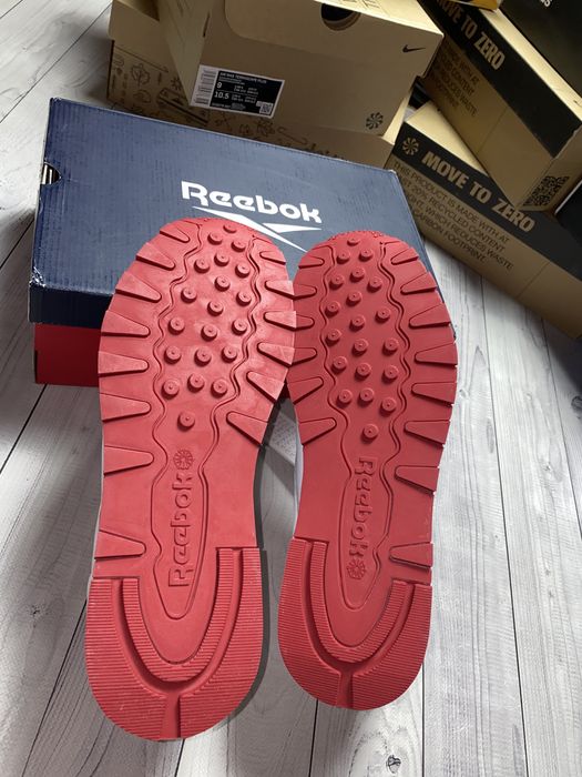 Кроссовки кожаные Reebok 46 мужские