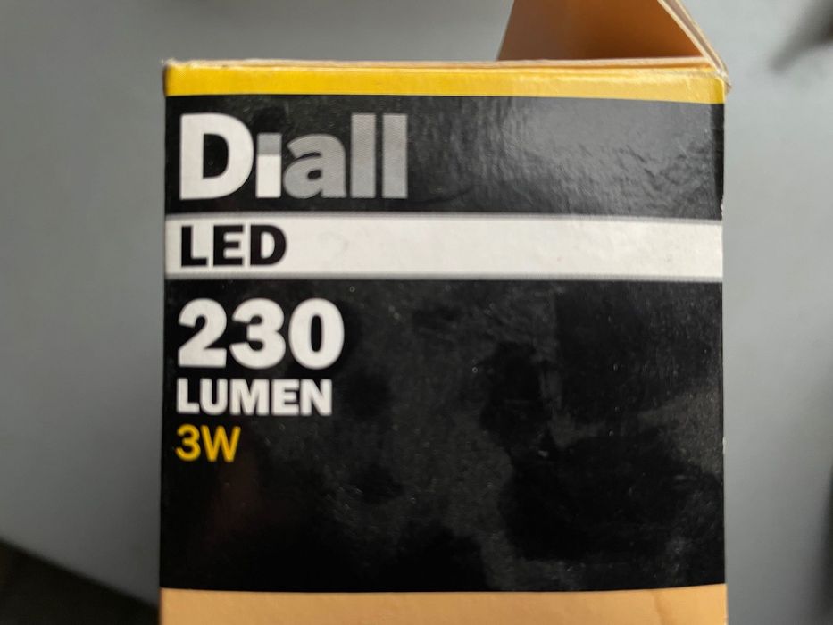 Żarówki GU10 Diall led 3W 230 lumen zestaw x2