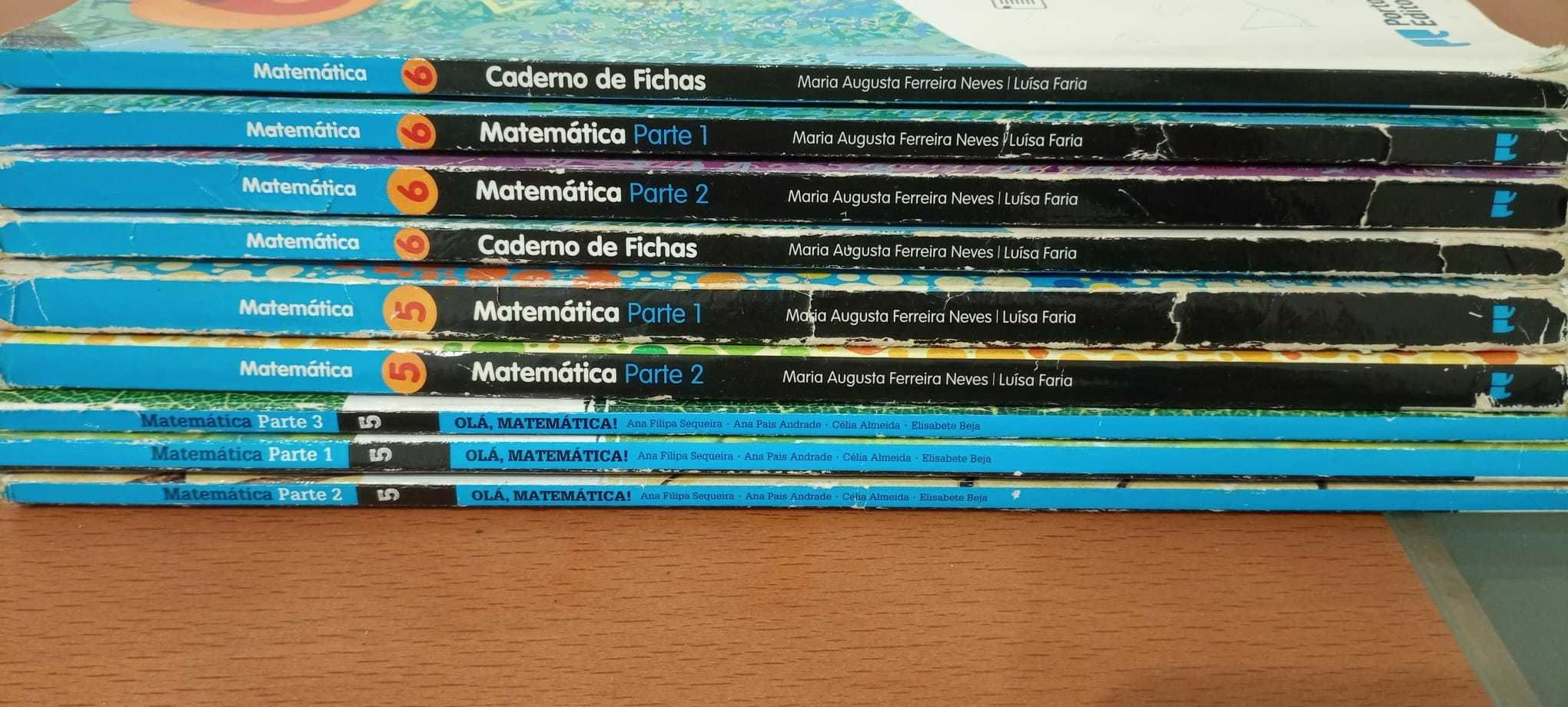 Manuais Matemática 5º 6º 7º 8º 9º 10º 11º e 12º anos