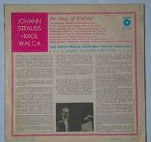 Johann Strauss Król Walca płyta winylowa the King of Waltzes