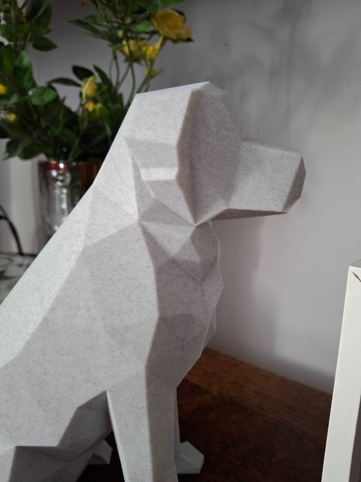 Figurka pies geometryczna druk 3D