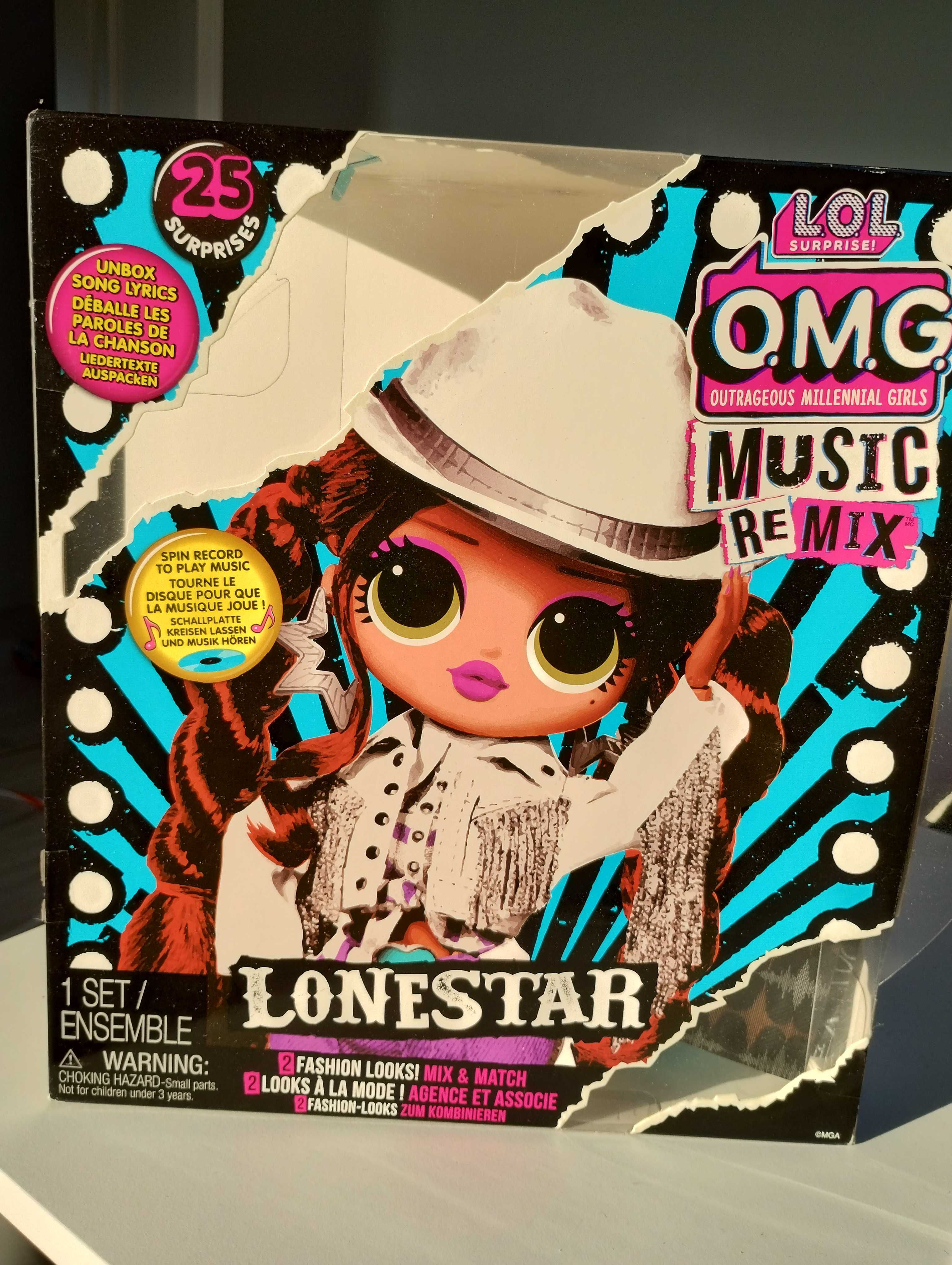 L.O.L. Surprise, laleczka OMG Remix Lonestar
