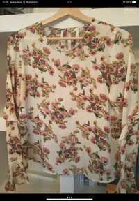 Camisa floral da tiffosi, como nova