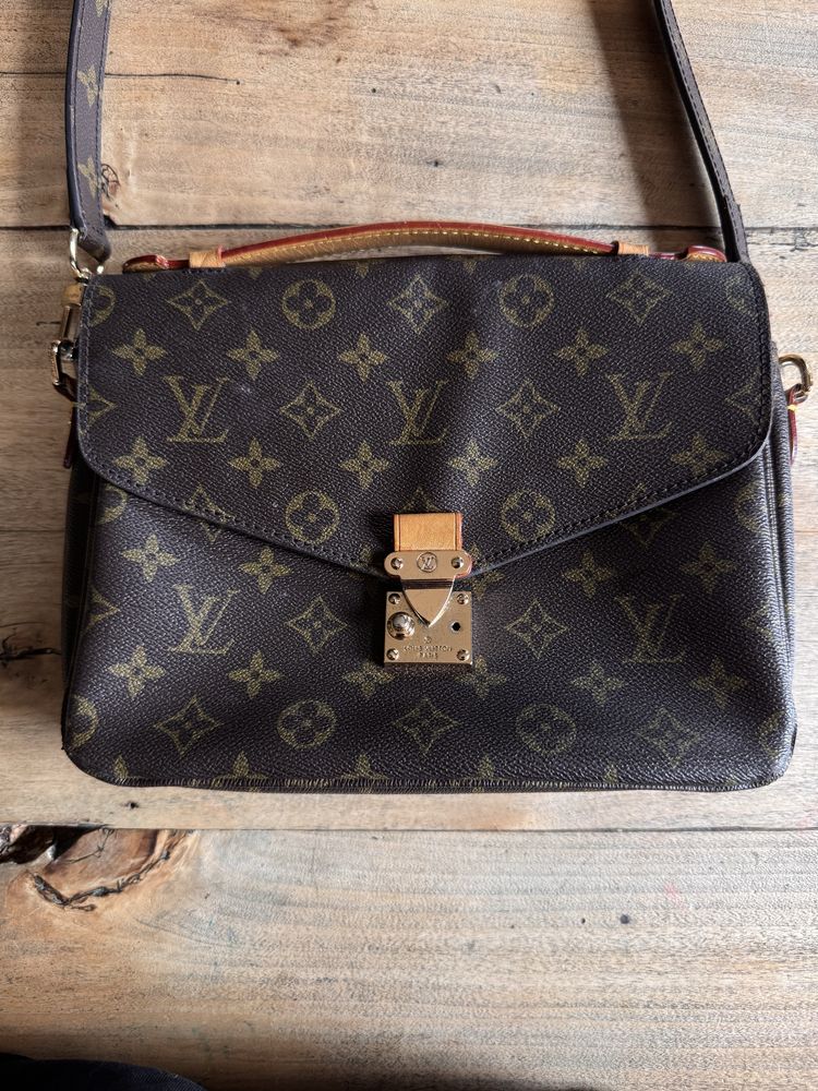 Torebka Louis Vuitton Metis skórzana