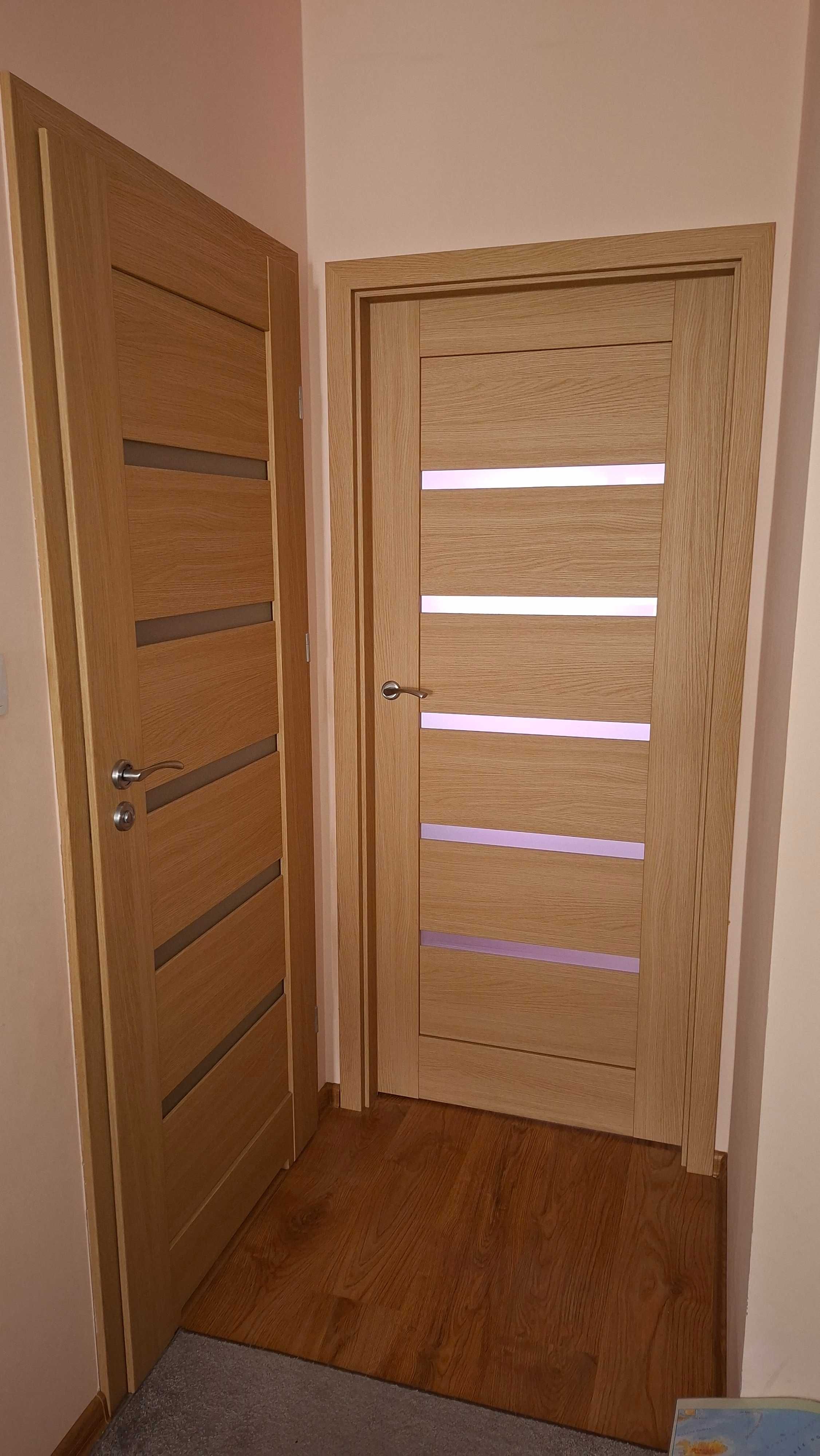 Drzwi POL-SKONE Model ARCO W03  Kolor Dąb Premium