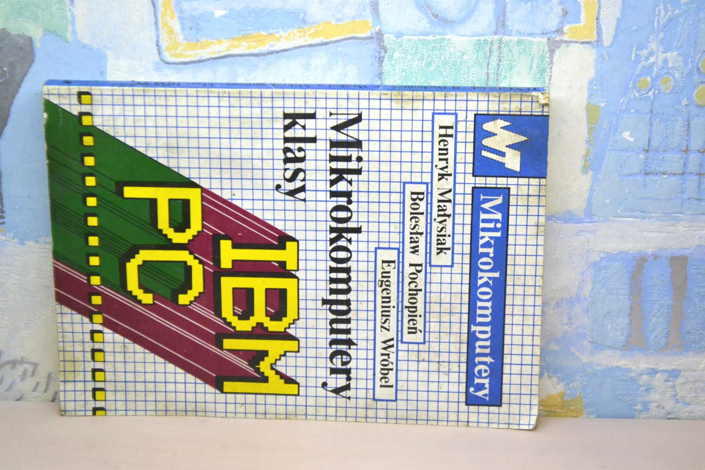 stara stare retro antyk książka Mikrokomputery klasy PC wydanie 1992 r