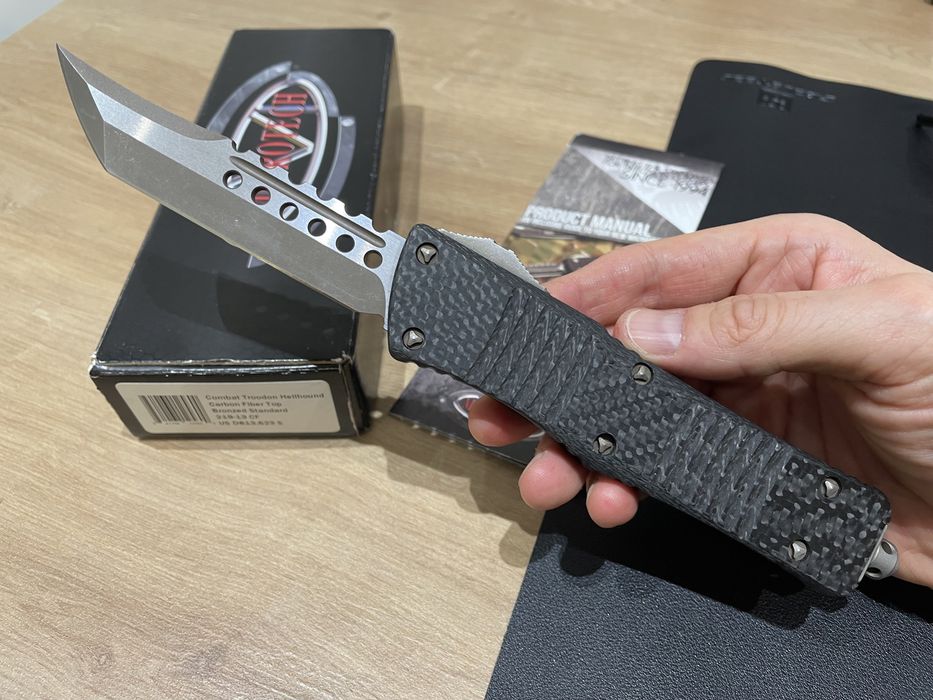 Nóż Microtech Combat Troodon Hellhound